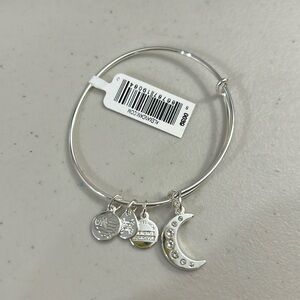 Final sale- Alex& Ani bracelet with a moon moon
